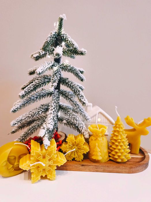 Натурални восъчни свещи – ръчна изработка