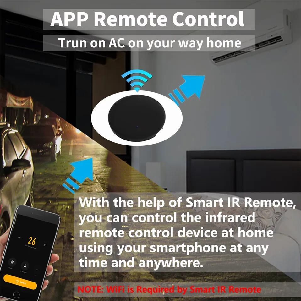 Tuya Smart WiFi+IR универсален смарт контролер/дистанционно