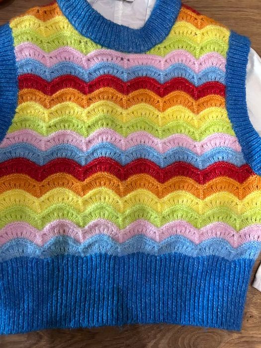 Елек без ръкав пуловер zara