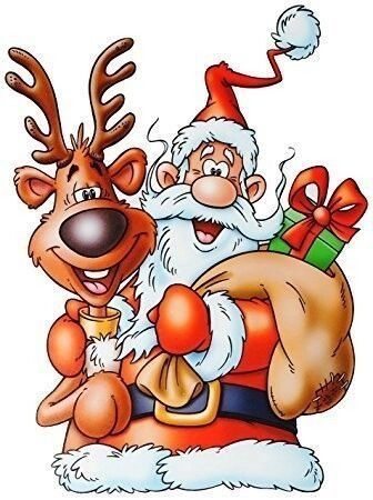 Yangi yil,Rasm oynaga chizish.Qorbobo