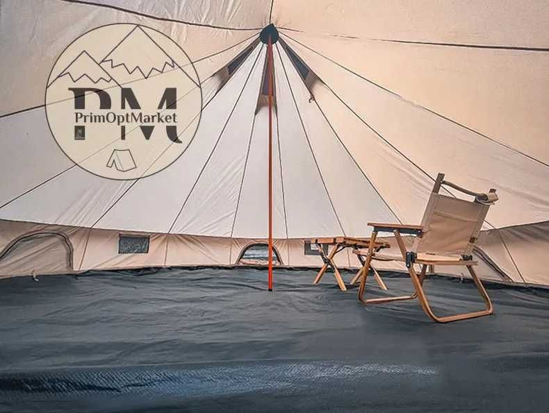 Палатка шатер | юрта 400х400х250 см, 2-х слойная, 8-местная