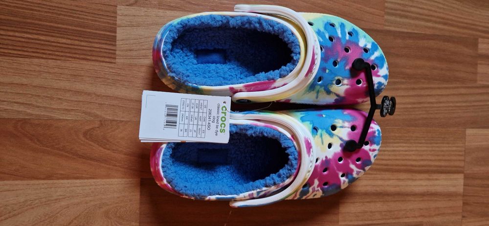 Нови топли чехли Crocs 30, 31, 32, 34, 36, 37