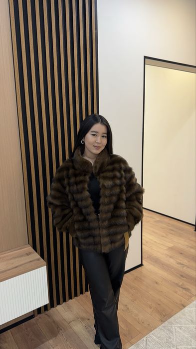 норковая шуба автоледи