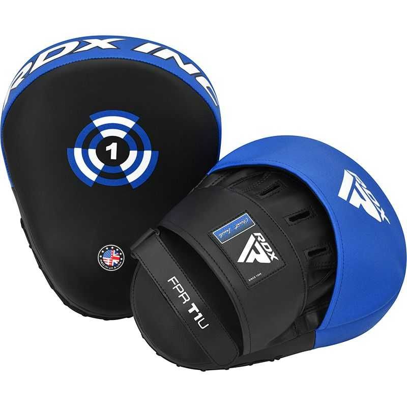 Лапи за Бокс RDX Curved Boxing Pads Blue, Боксова Лапа, Бойни Спортове