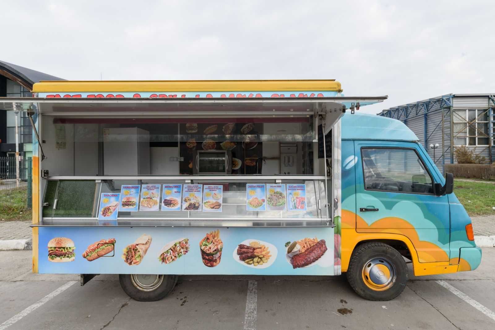 Vand autorulota auto rulota fast food fastfood foodtruck food truck