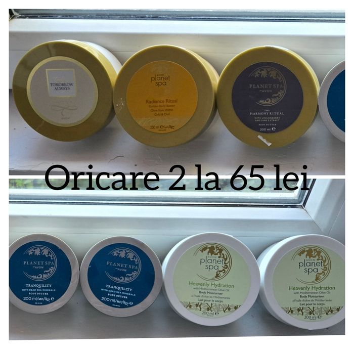 Unt de corp planet spa crema multifuncțională Avon