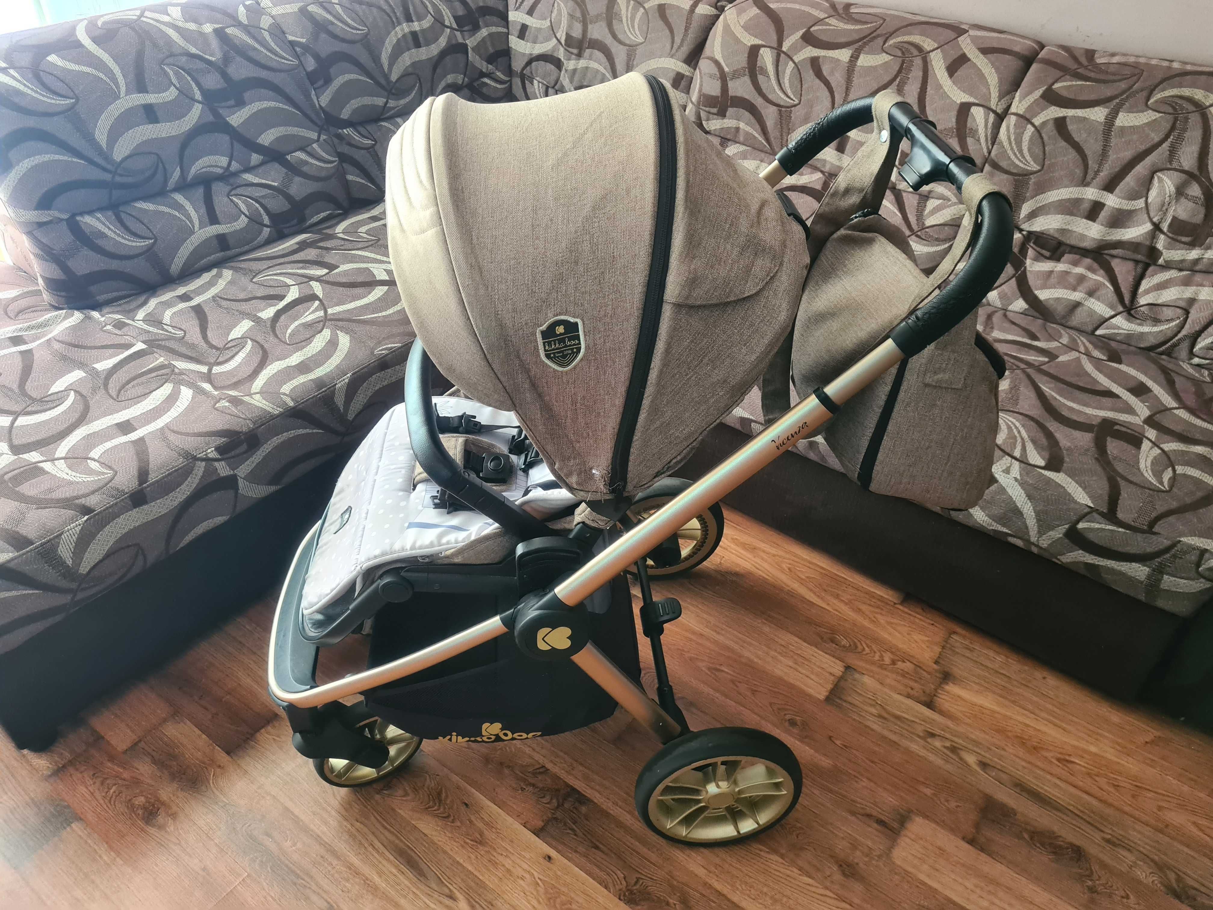 Детска количка 3 в 1 KikkaBoo Vicenza Luxury