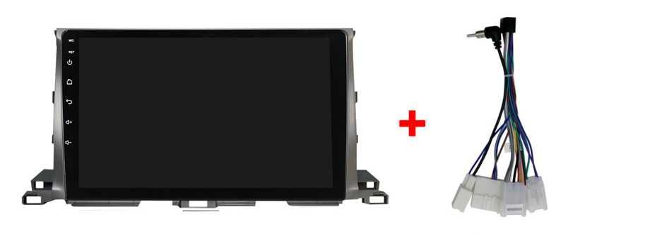 Navigatie Android 14 Toyota Highlander 2013-2018 1/8 Gb Waze CarPlay