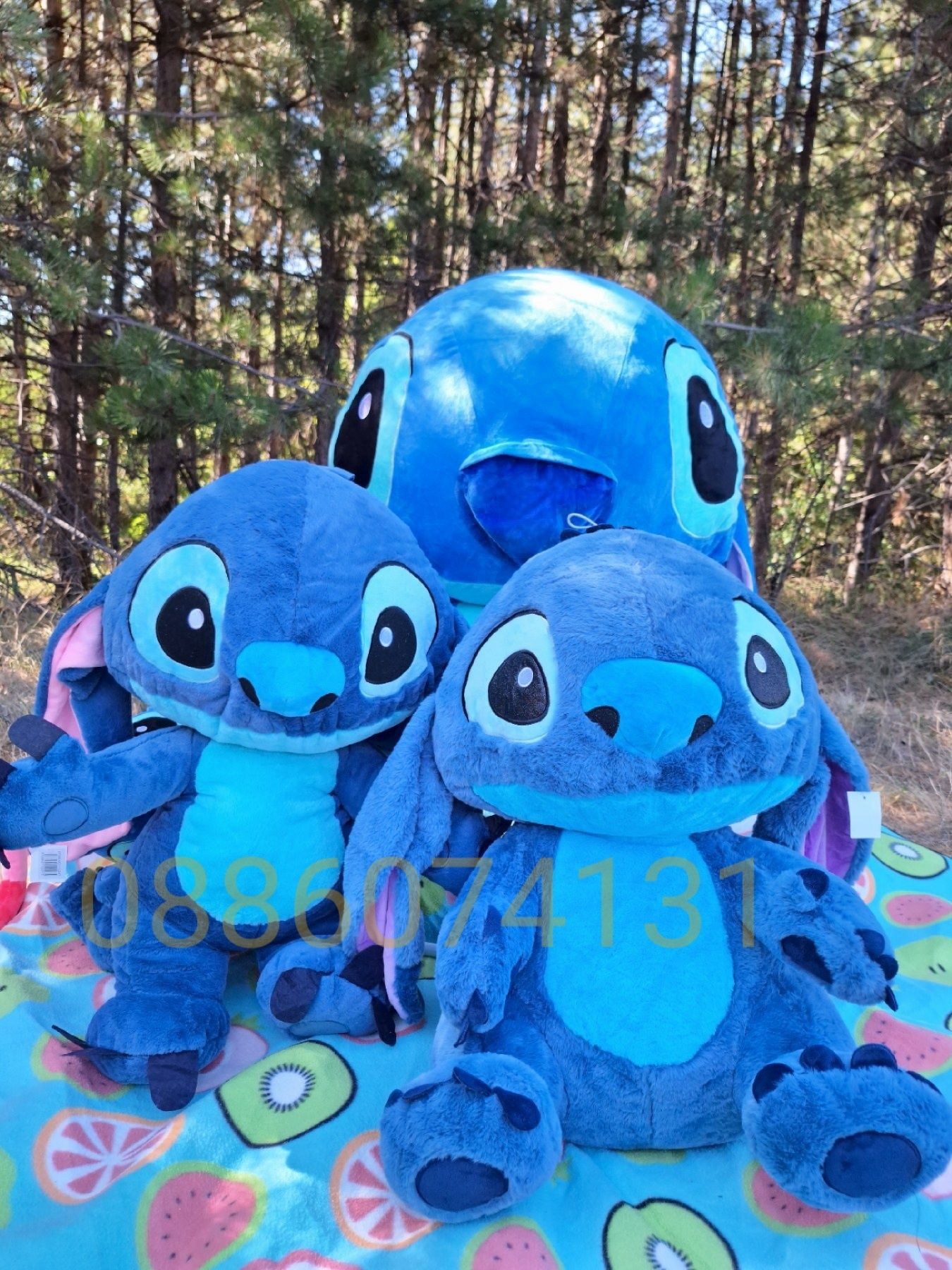 Плюшена играчка Стич, Голям плюшен Stitch 30/150cm