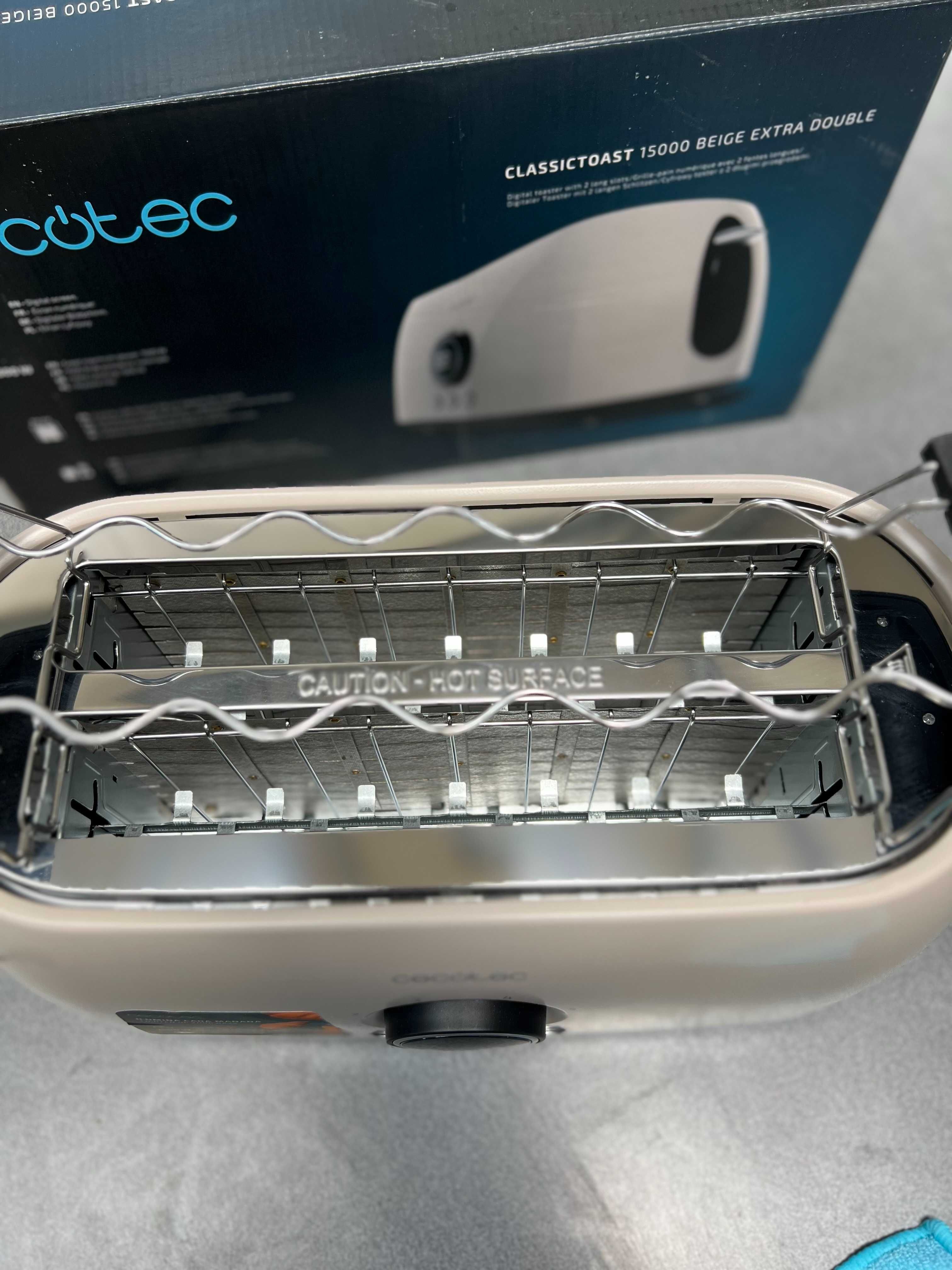 Тостер Cecotec ClassicToast 15000 Extra , Бежов