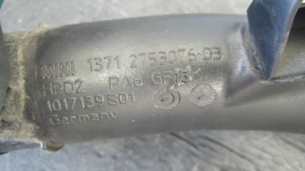 Tubulatura intercooler mini cooper s r56 1.6 b n14b16ab 13712753076-03