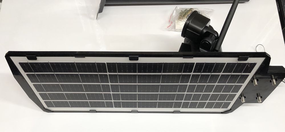 Camera Video 4G Sim Lampa Proiector Solara Supraveghere 12Mp Smart AI