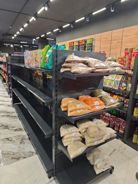 Стеллажи полки торговое оборудование полка витрина витринный