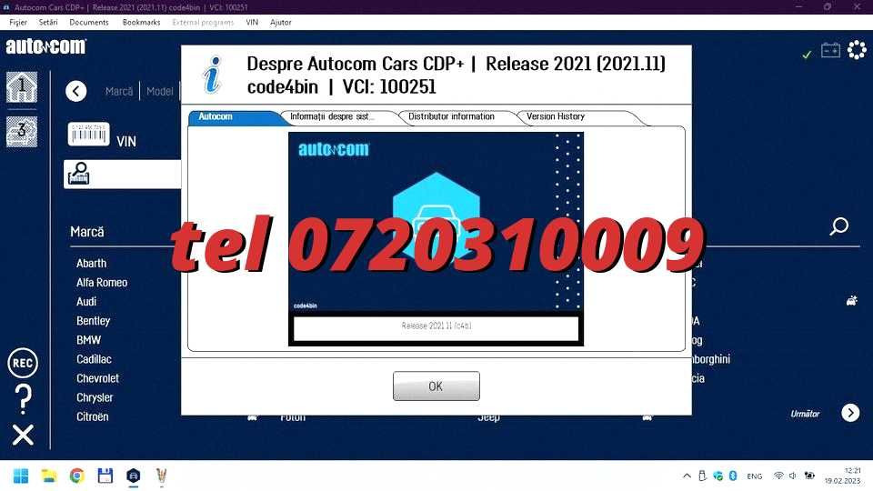 Kit Soft Instalare Diagnoza Auto Autocom  Delphi 2021 Ultimul Update
