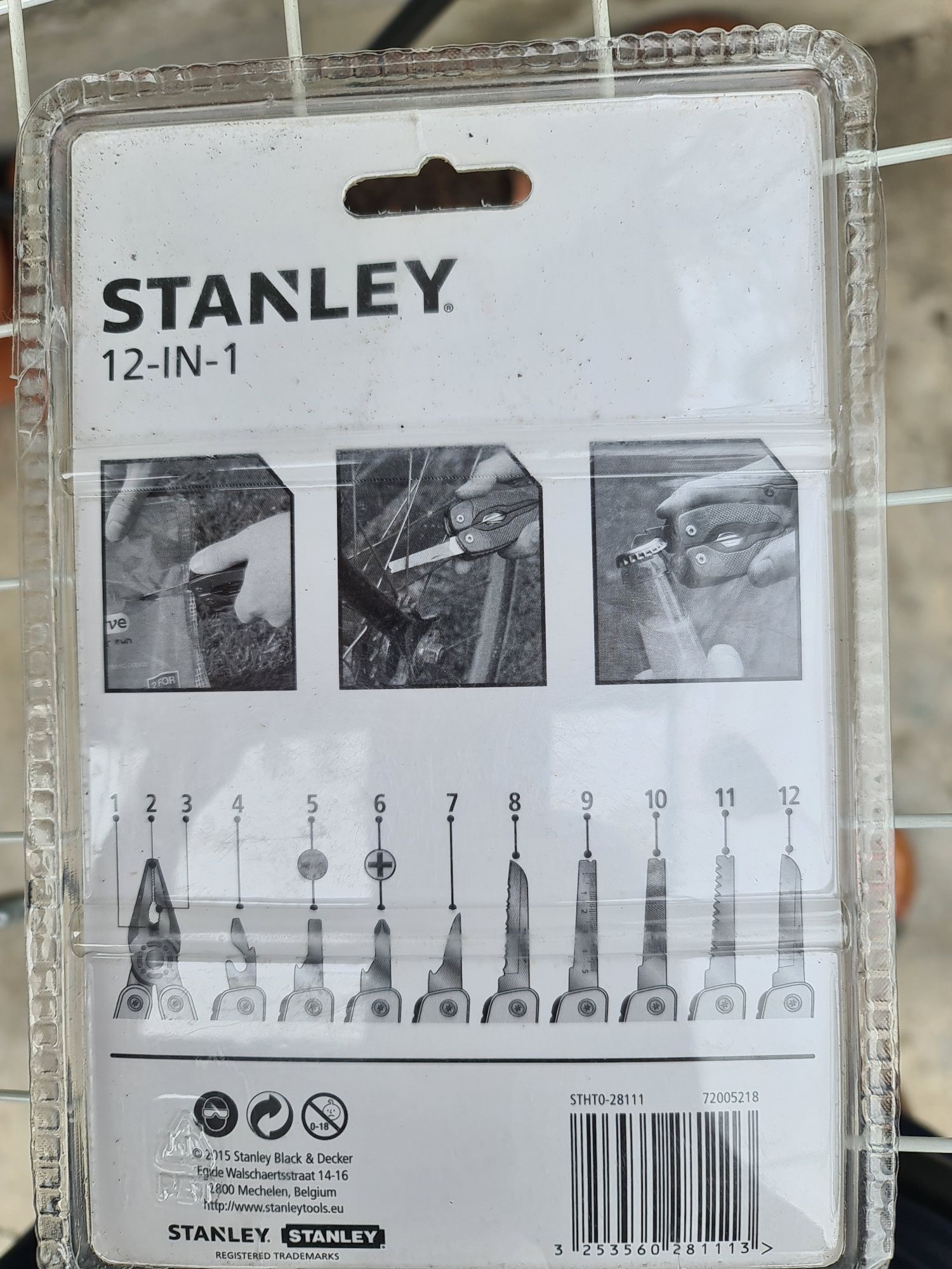 Patent multifuncțional Stanley Original Sigilat lamă oțel inoxidabil