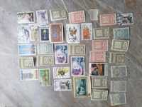 Colecție timbre diverse perioada comunista