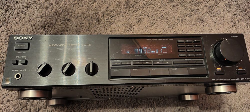 Amplituner Sony STR-AV 220 + Boxe 100w