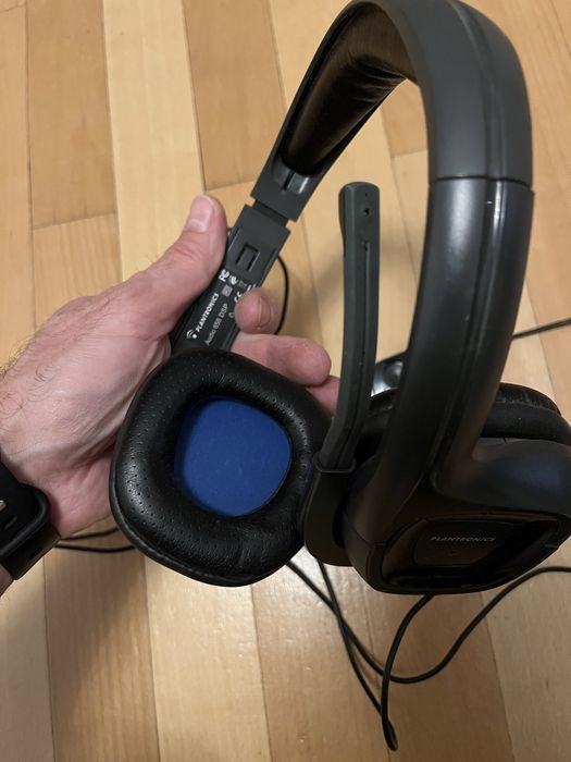 Casti Plantronics audio 655 DSP cu microfon