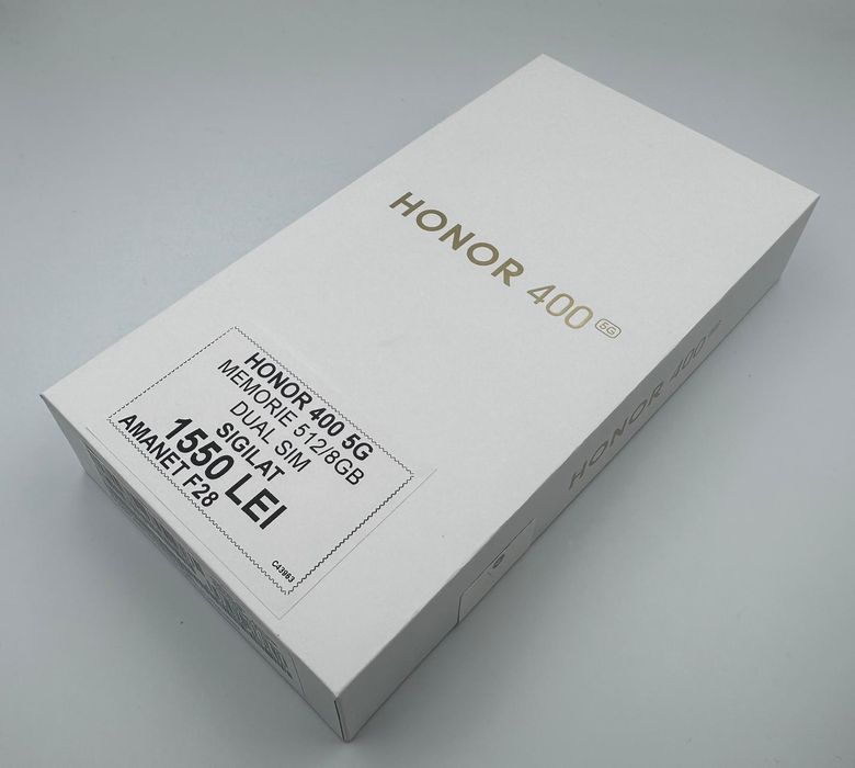 Amanet F28: Honor 400 5G 512GB  SIGILAT
