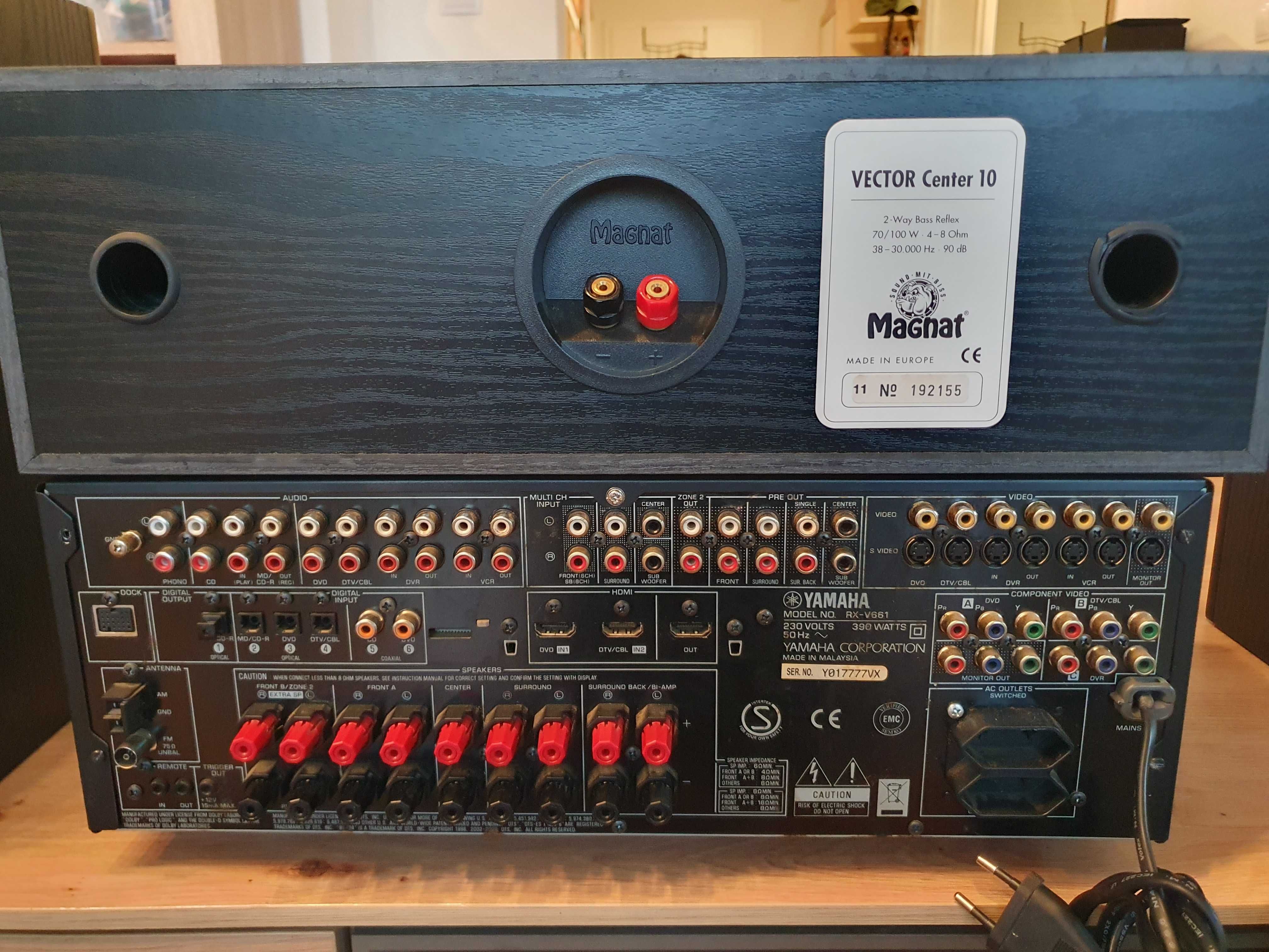 Magnat Vector + Harman Kardon + Yamaha 7.1
