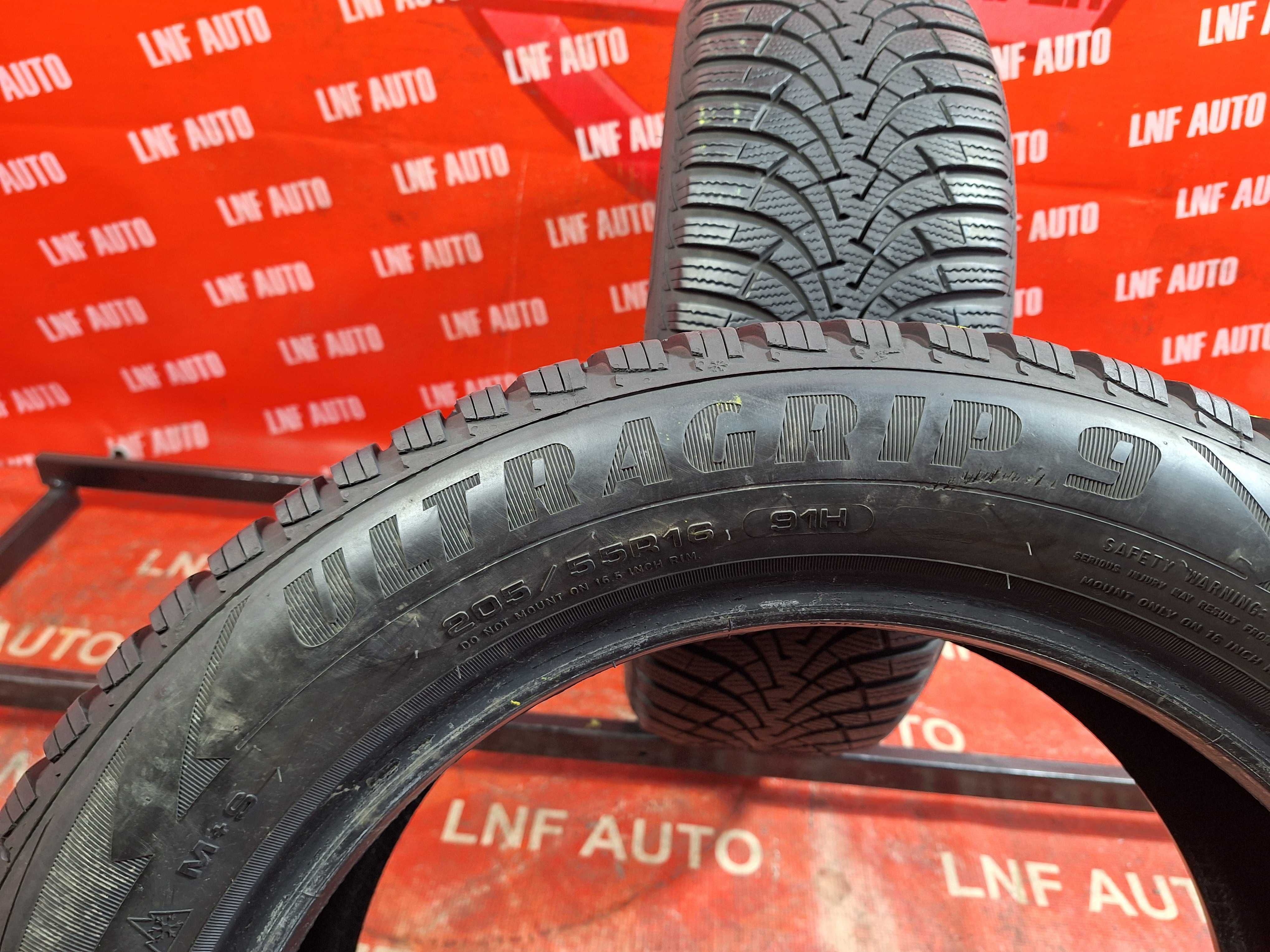Anvelope de IARNA - 205/55/16 - GoodYear - 5.8 MM - DOT 2018 2020 !