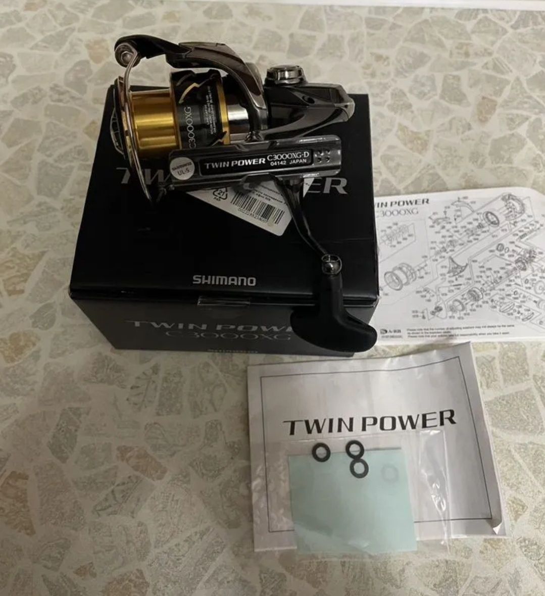 Shimano 20 Twin power C3000. + тюнинг
