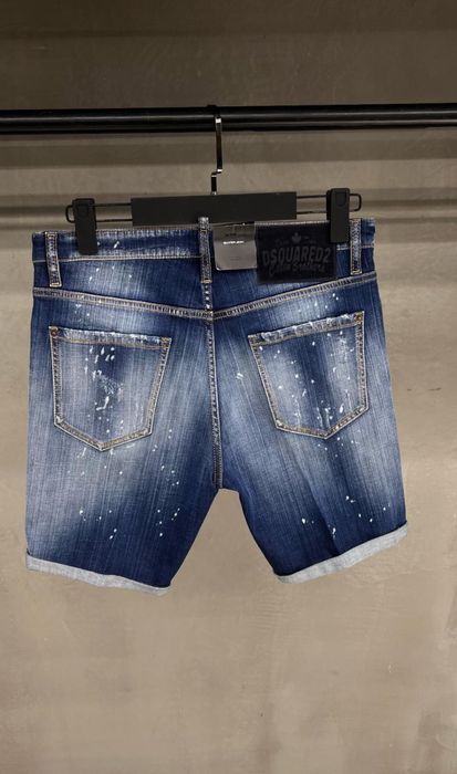 Blugi scurti dsquared2 albastrii colectia noua premium