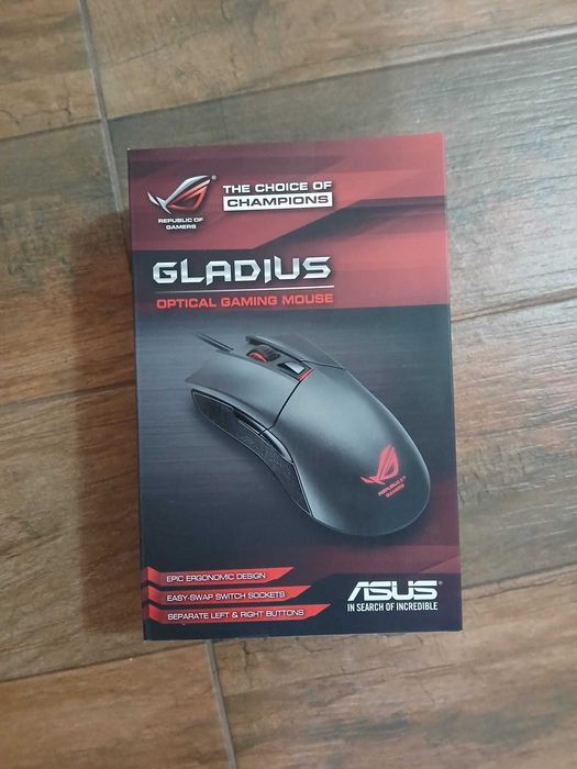 Mouse ASUS ROG Gladius Gaming, USB, Negru SIGILAT!