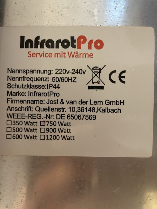 Panou radiant infrarosu