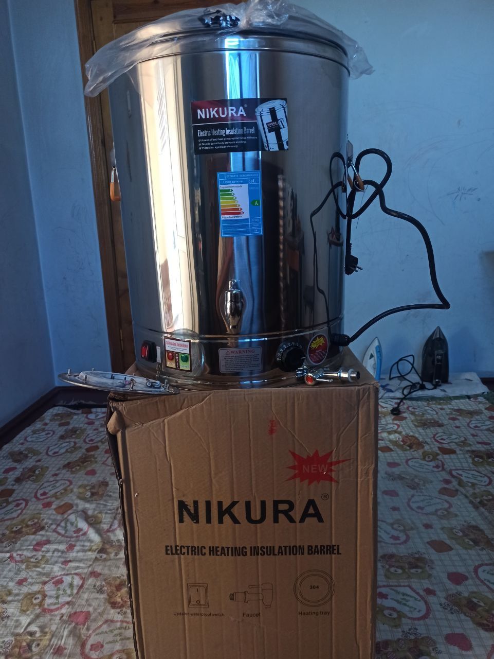 Iliktron Samovar 60 litr Qarshi shahr