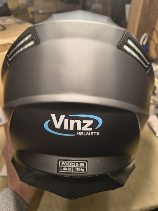 Модулна каска VINZ Santos със слънцезащитен сенник | Одобрена по ECE 2