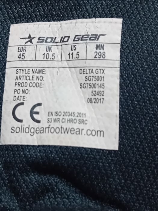 Ghete din piele Sound Gear 43 nou cu etichetă