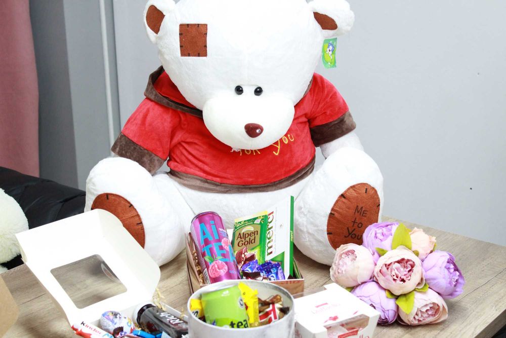 мишка Тедди нестор мягкая игрушка сладкие букеты