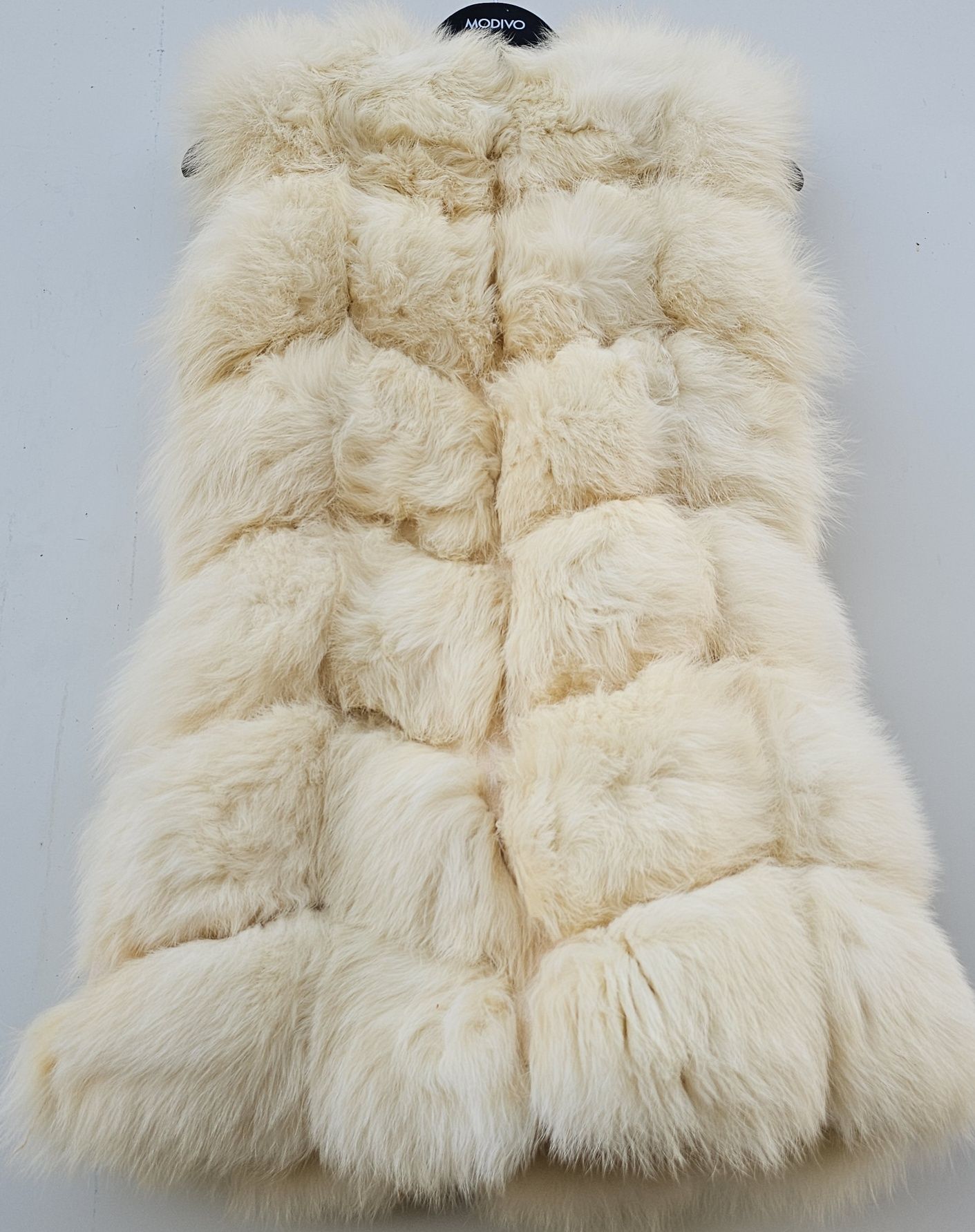 Дамски елек естествен косъм лисица купуван от Турция Л размер