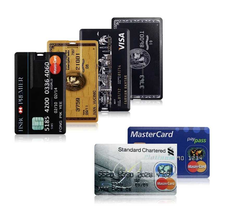 Stick memorie model card bancar 64Gb