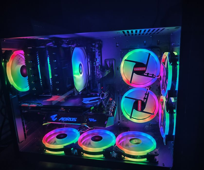 UNITATE PC Sistem GAMING,Ryzen 7 5700x,32gb DDR4,GTX 1080ti,1TBssd m.2