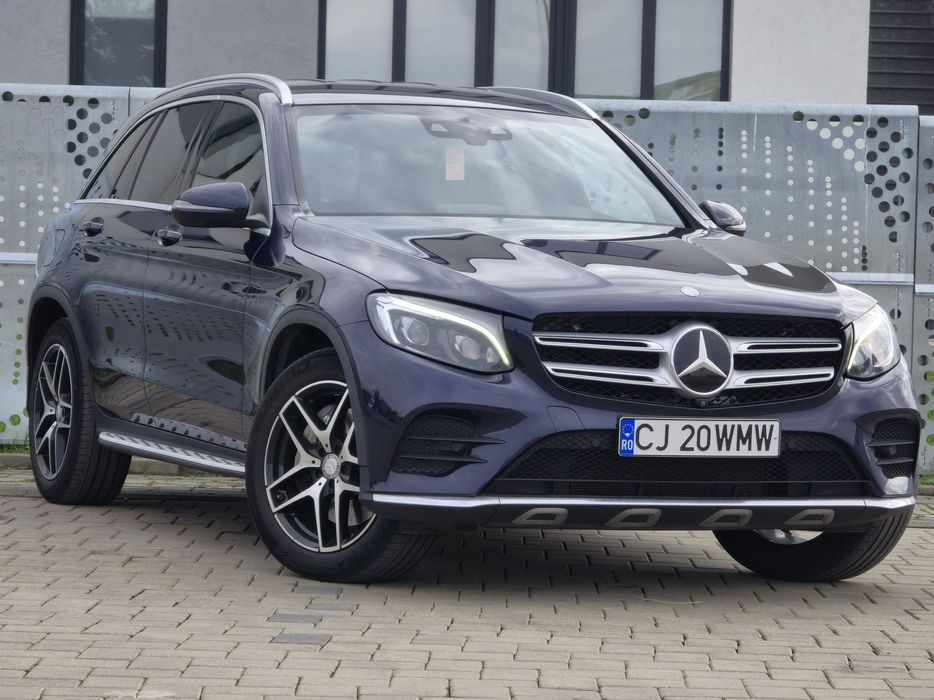 Mercedes-Benz GLC GLC 250d 4Matic 9G-Tronic AMG Line Cavansite Blue Metallic