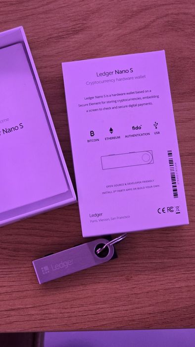 Ledger nano s portofel criptomonede -  Bitcoin