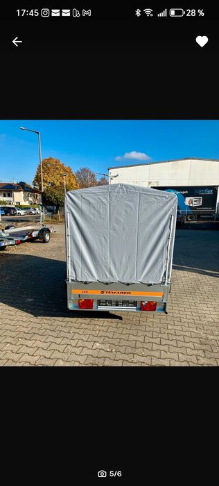 Remorca cu axa dubla