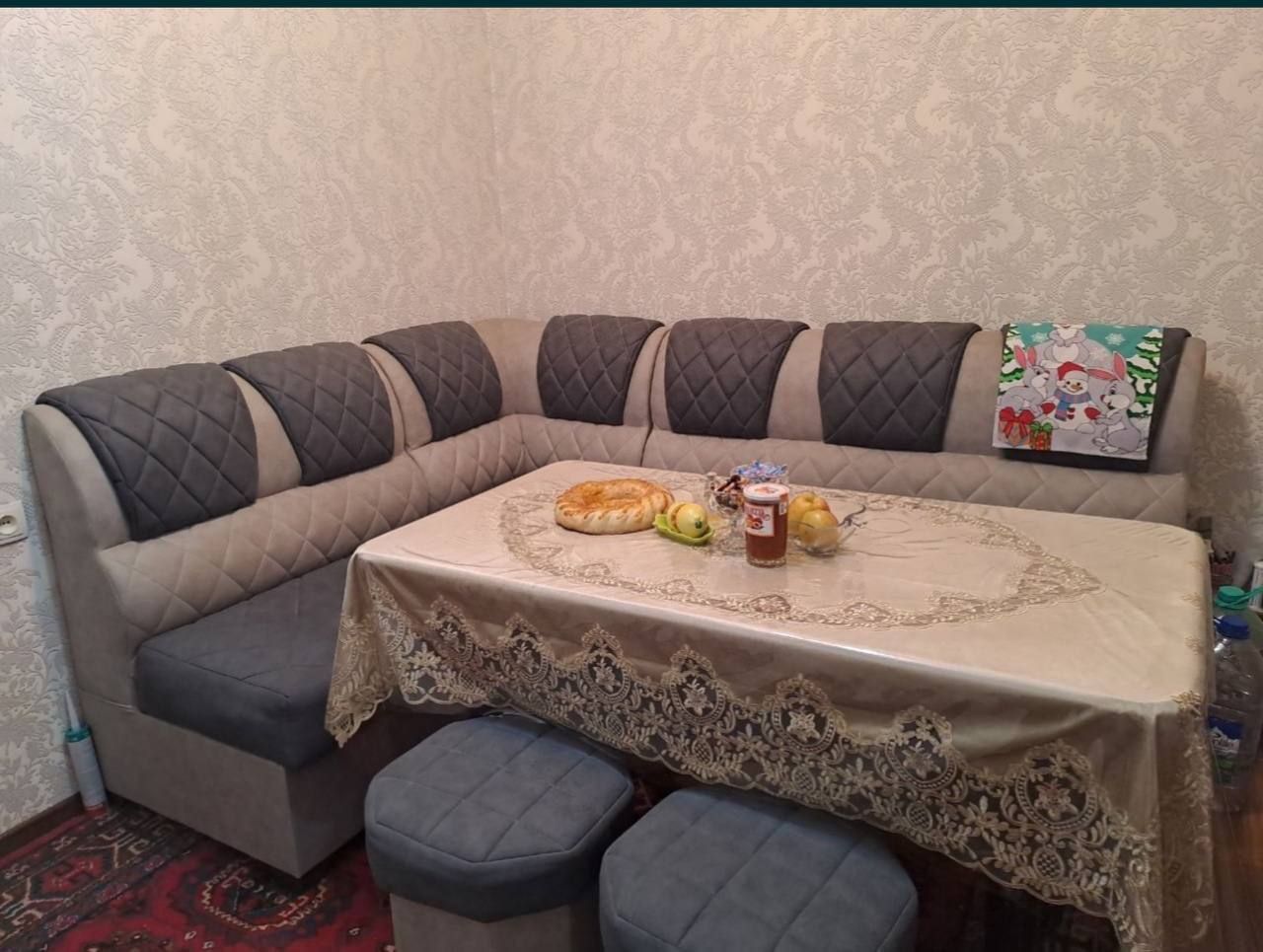 Продается квартира 2/1/5 Кушбеги_Мебель и техника_2 балкона 2х3