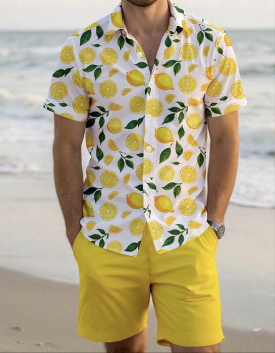 Costume de plaja și camasa de vara marimea m