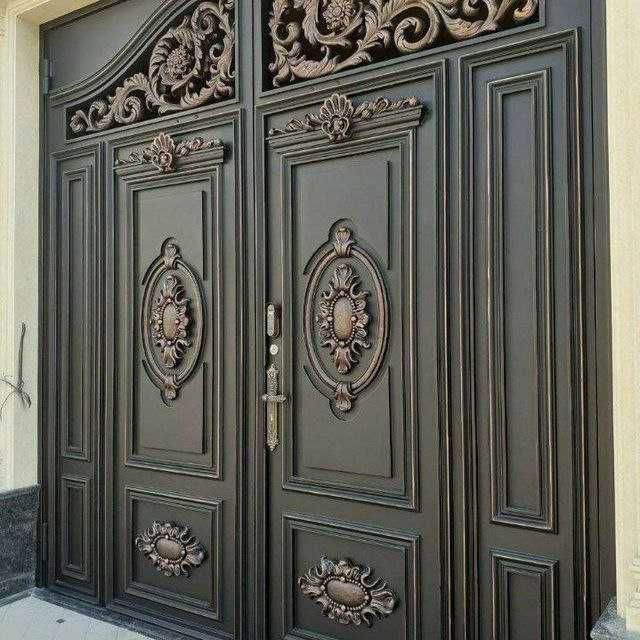 Темир дарвозалар. Хашаматли, дабдабали, сифатли. Варота метал