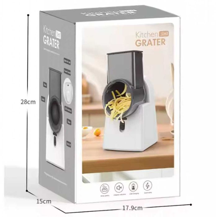 Мултифункционална електрическа резачка-ренде за зеленчуци