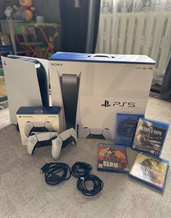 PlayStation 5 [ps5] пс5 2 джойстика оригинал