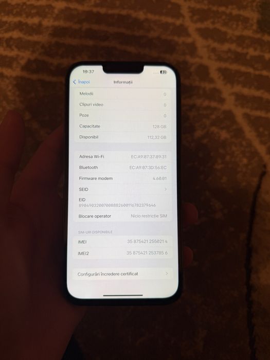 Vand iPhone 13 PRO MAX impecabil Verde