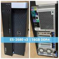 Dell T5810 Xeon E5-2680v3 12c, 16GB DDR4, Quadro K2200, 685W PSU