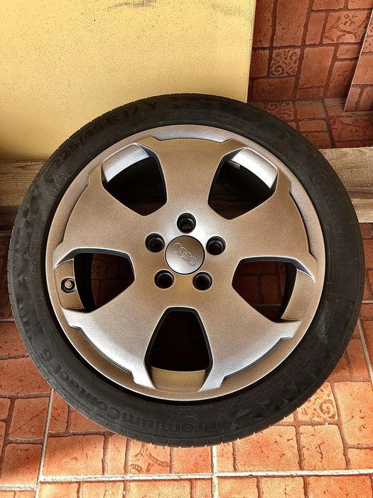 Jante Audi 225 45 17 5x112 Anvelope Continental vara
