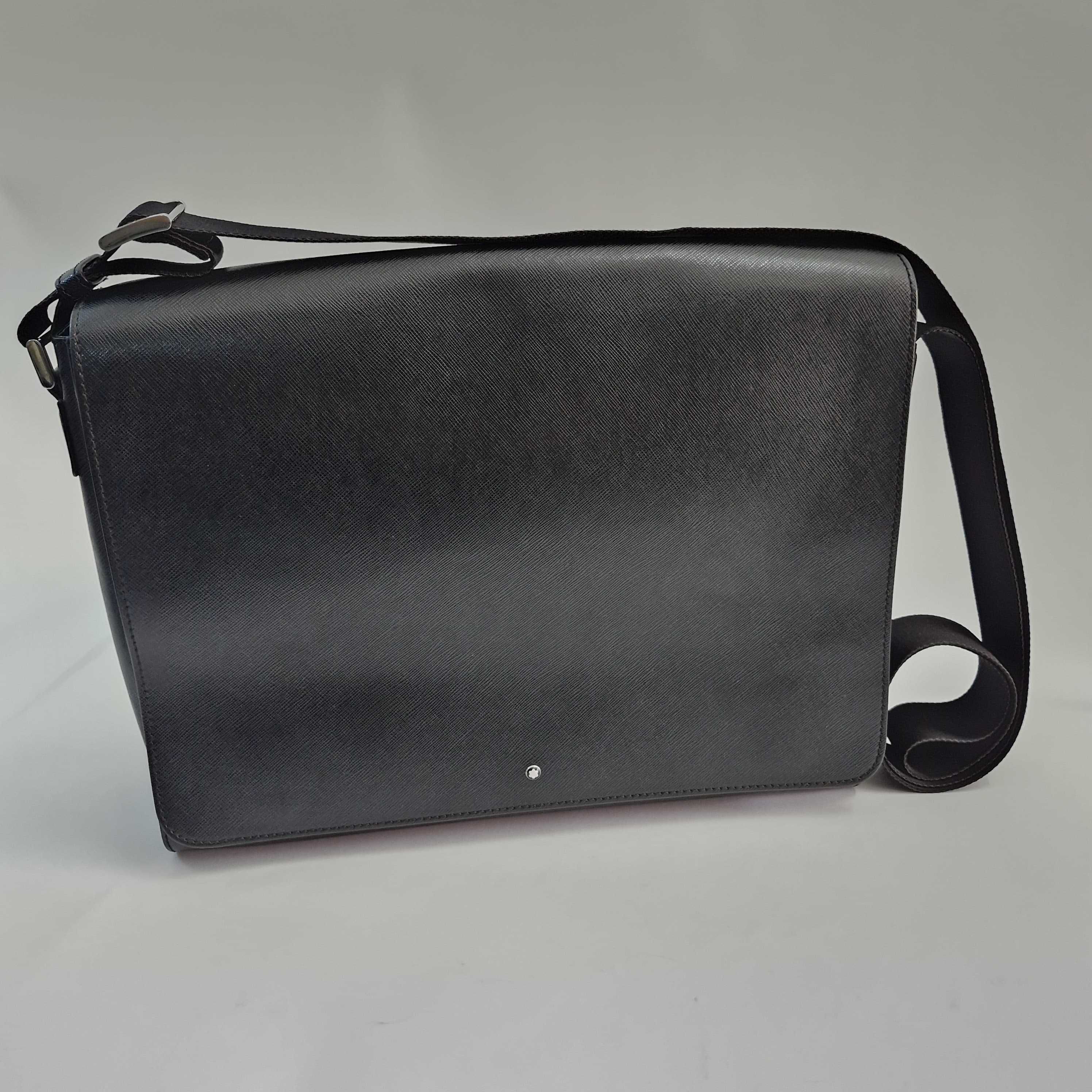 Liquid Money vinde - Geantă de mână Montblanc Sartorial, 37 cm, Negru