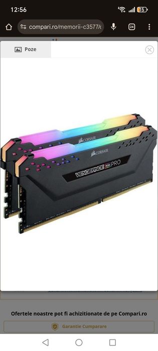 Vând kit PC Gaming placa de baza+procesor+cooler+32Gb ram
