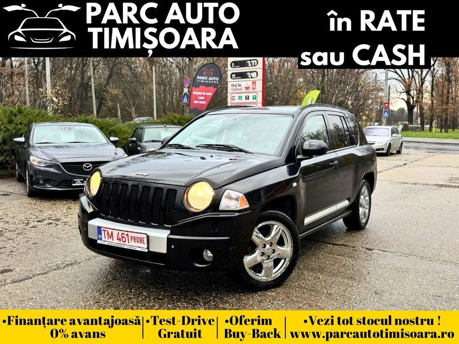 Jeep Compass 4x4 - Automatic - Tapiterie piele in 2 culori - Navigatie - Rate